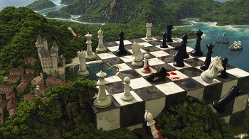 Escher Chessboard
