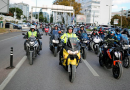 Motociclistas ‘escoltam’ Miguel Oliveira de Almada ao Algarve