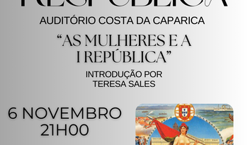 ResPública: “As Mulheres e a I República”