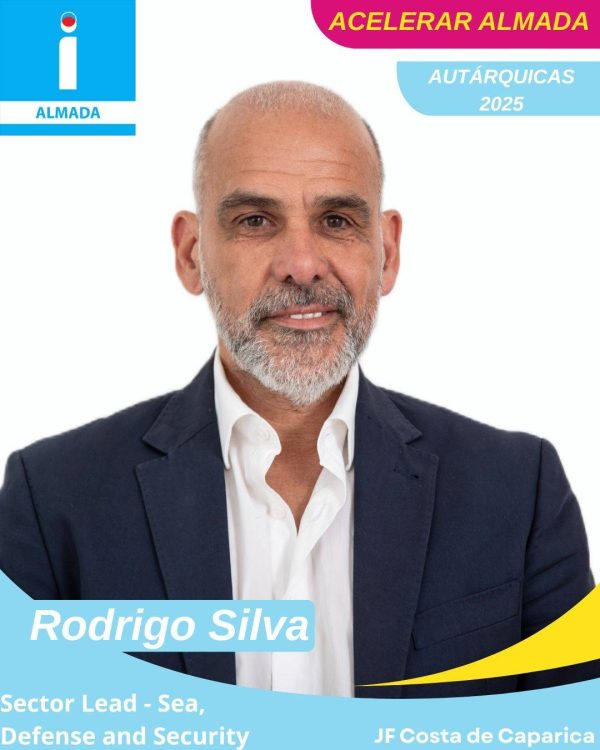 Rodrigo Gonçalves da Silva é o candidato da Iniciativa Liberal para liderar a Junta de Freguesia da Costa da Caparica